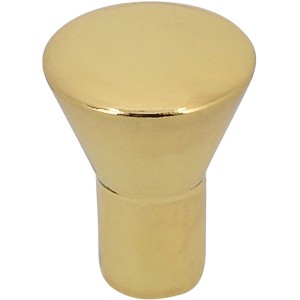 Siro Pohištveni gumb 819 Kovina Sijajna barva medenine Ø 16 mm