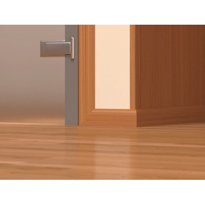Kotna letev iz umetne mase siva barva 20 mm x 20 mm Dolžina 2500 mm
