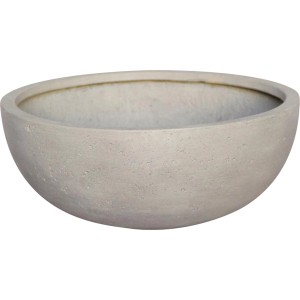 Skleda za rastline Ø 43 cm x 19 cm Sive barve