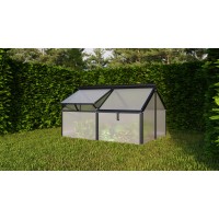 Vitavia topla greda Gaia Jumbo HKP 4 mm Črna 83 cm x 119 cm x 72 cm