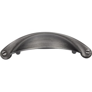 Siro Ročaj za pohištvo 1761 Kovina Barva železa Razmik med odprtinama 64 mm