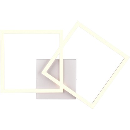 Reality Stropna LED-svetilka Trail 1-plamenska v barvi titana 44,6 cm x 39,6 cm