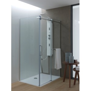 Kolpa san Tu&scaron; kabina Virgo TK 120 cm x 80 cm krom