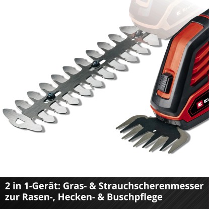 Einhell Power X-Change Akumulatorske škarje za travo in grm GE-CG 18/100 Li-Solo