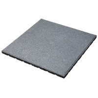 MAX3 Gumijasta ploščica 500 mm x 500 mm x 25 mm siva