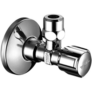 Schell Regulacijski kotni ventil Comfort 12,7 mm kromiran z ASAG