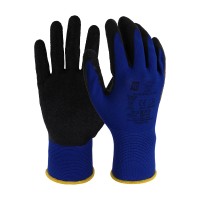 LUX-TOOLS Delovne rokavice iz lateksa vel. 10 modre