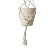 Boltze Home Košarica za rastline Riseva mala Ø 15 cm x 15 cm natur
