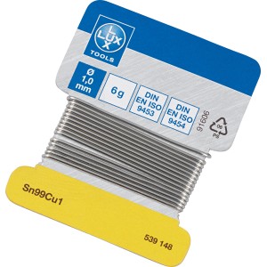 LUX spajka za elektroniko Ø 1 mm 6 g