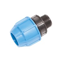 LUX-TOOLS Spojni kos za PE-cevi Ø 32 mm x 33,3 mm (R 1")