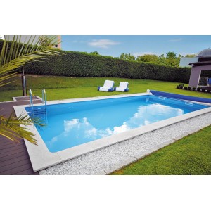 Stiroporni zidaki za bazen 8 m x 4 m x 1,5 m modul I