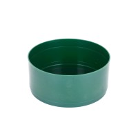 Skledica za rože Traditional plastična 20 cm x 9 cm zelena
