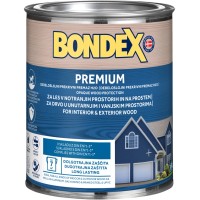 Bondex Premaz za les in kovino Premium bela, 750 ml