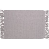 OBI Preproga iz bombaža Uni Srebrnosiva 50 x 80 cm