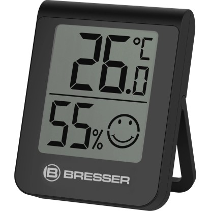 BRESSER HumiTemp Termo- in higrometer 3-delni komplet črna
