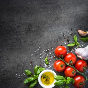 Memo-Art Tabla z motivom sestavin 30 cm x 30 cm