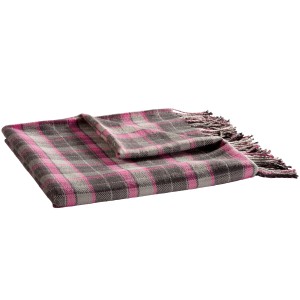 Odeja Pink Chic Karirasta 140 cm x 170 cm