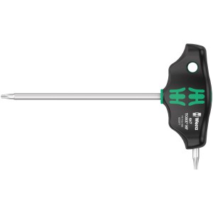 Wera Torx HF izvijač s prečnim ročajem s funkcijo zadržanja TX 10 mm x 100 mm