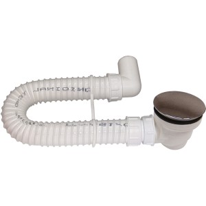 Sanotechnik Sifon z gibljivo cevjo za tuš kadi Ø 90 mm