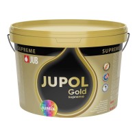 JUB Vrhunsko pokrivna notranja pralna barva Jupol Gold supreme bela 10 l