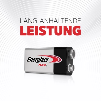 Energizer Max Alkalna baterija E-Block 9 V Pakiranje po 1 kos