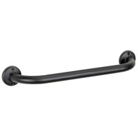 Wenko Ročaj za kopalno kad Basic 46 cm x 6 cm x 9,5 cm črn