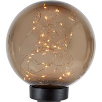 Solarna LED-krogla z vbodno konico Ø 20 cm