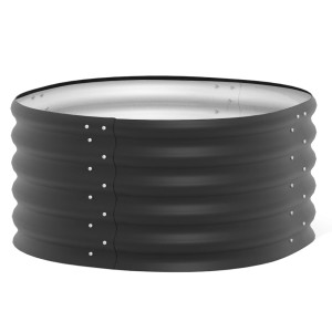 Visoka greda Vitavia Vita 401 Rund Črna z zaščito proti polži