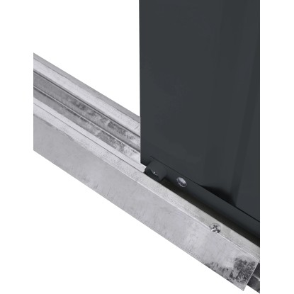 Globel Industries kovinska lopa 10x8 antracit Š x G: 295 cm x 237 cm
