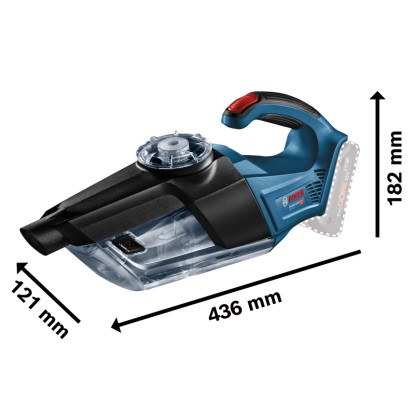 Bosch Professional Baterijski ročni sesalnik GAS 18 V 1
