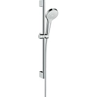 Hansgrohe Croma Select S Komplet za prho Vario z drogom za prho 65 cm bel/krom