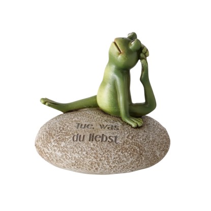 Boltze Figura Yoga 3 vrste sortirano 15 cm x 8 cm x 13 cm bež