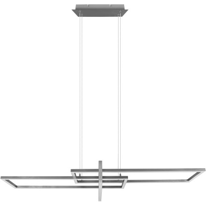 LED viseča svetilka Salinas 34W 4200 s preklopnim zatemnilnikom nikelj mat