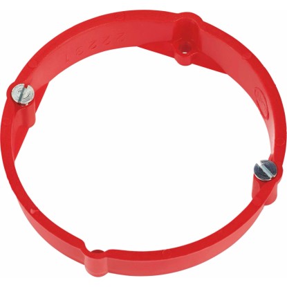 Izravnalni ometni obročki Ø 60 mm x 12 mm Rdeči 3 kosi