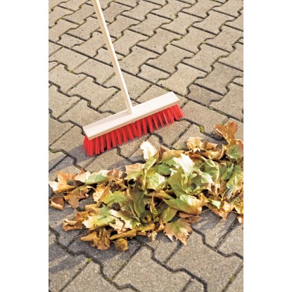 LUX-TOOLS Cestna metla 40 cm z ročajem