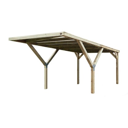 Weka Enojni avtomobilski nadstrešek Mugello A 306 cm x 606 cm