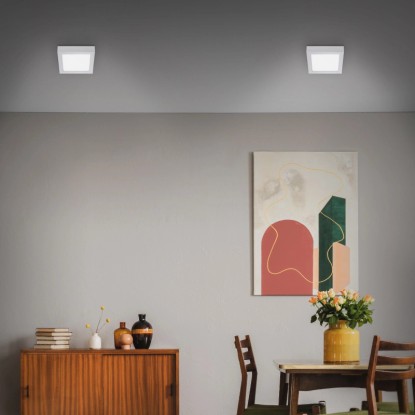 Briloner LED stropna in stenska svetilka Fire mat krom nevtralna bela svetloba