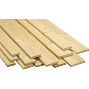 Deska z gladkimi robovi oblana 26 mm x 142 mm x 2100 mm