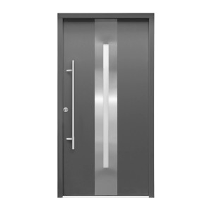 Splendoor Vhodna vrata ThermoSpace Dallas 110 cm x 210 cm antracit tečaj levo