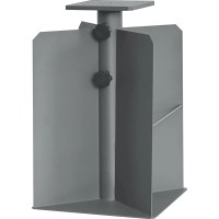 Jekleno zemeljsko sidro Plomosa 28 cm x 28 cm x 45 cm