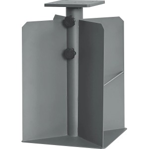 Jekleno zemeljsko sidro Plomosa 28 cm x 28 cm x 45 cm