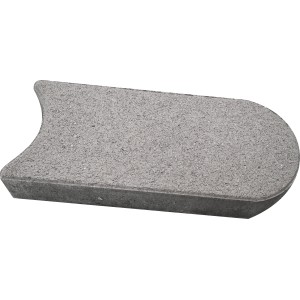 Vrtni robnik siv 5 cm x 16 cm x 33 cm