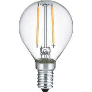 LED-žarnica z nitko Kapljasta oblika E14/2 W (250 lm), topla bela 2 v kompletu