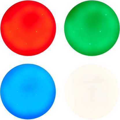 Smarte LED stropno svetilo Heddy Ø 38 cm