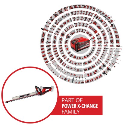 Einhell Power X-Change Akumulatorske škarje za živo mejo GE-CH 36/61 - Li Solo