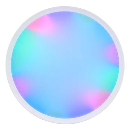 Brilliant Stropna LED-svetilka Velion bela Ø 29,3 cm