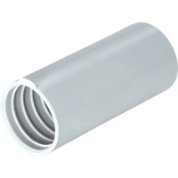 Objemka za izolirne cevi EN20 svetlo siva