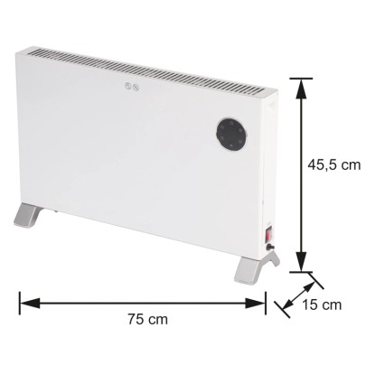 Konvekcijski grelnik Grimstad 2000 W