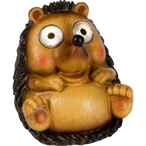 LED solarna svetilka jež