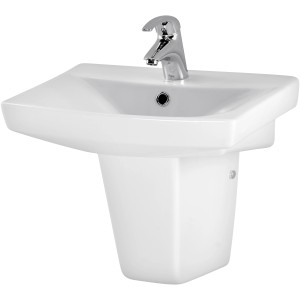 Cersanit Umivalnik Carina 50 cm x 39 cm x 22 cm